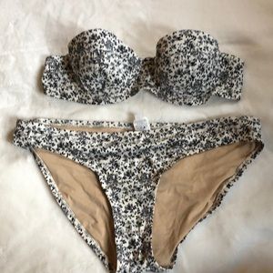 J.Crew Damask Bikini